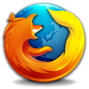 Firefox logo.