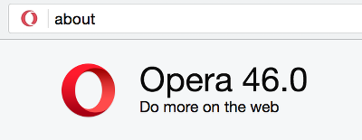 What version of opera.