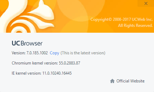 about UC Browser